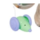 Jucarie automata soricel pentru pisici evita obstacolele miscari aleatorii Coada LED RGB