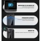 Sonerie video inteligenta bluetooth night vision infrarosu senzor IR interfon video HD 8MP comunicare bidirectional