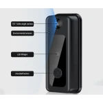 Sonerie video inteligenta bluetooth night vision infrarosu senzor IR interfon video HD 8MP comunicare bidirectional