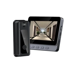 Sonerie video inteligenta bluetooth night vision infrarosu senzor IR interfon video HD 8MP comunicare bidirectional