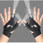 Manusi cu lumina led pe degete marime universala