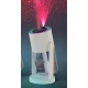 Umidificator auto cu proiectie cer instelat aromaterapie alb capacitate rezervor 280ml