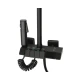 Coloana de dus panou de comanda din metal 21.5 cm iluminare LED si afisare temperatura apa