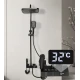Coloana de dus panou de comanda din metal 21.5 cm iluminare LED si afisare temperatura apa