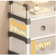 Comoda cu 4 sertare cadru metalic design modern organizator depozitare HY 7605