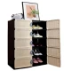 UB Dulap modular pentru pantofi cu 5 rafturi cu usi design compact plastic rezistent