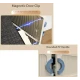 UB Dulap modular pentru pantofi cu 5 rafturi cu usi design compact plastic rezistent
