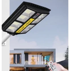 UB Lampa solara stradala, cu telecomanda, senzor de miscare si lumina 720 LED 500W