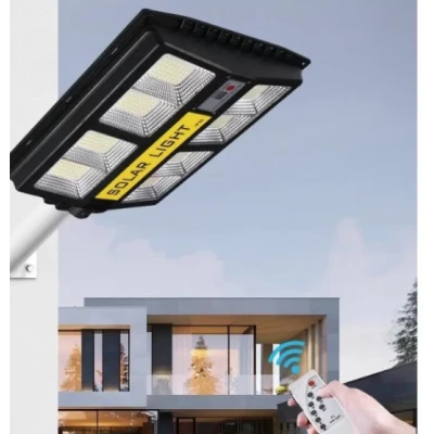 UB Lampa solara stradala, cu telecomanda, senzor de miscare si lumina 720 LED 500W