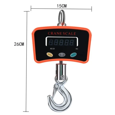 Cantar electronic portabil 500kg tip macara digital cu carlig