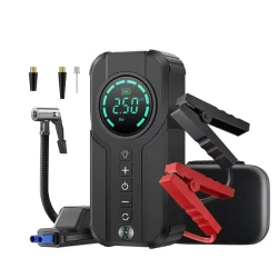 Starter auto portabil 1920 multifunctional 4 in 1 pornire in caz de urgenta a masinii compresor lanterna baterie externa