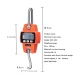 Cantar electronic comercial 300kg portabil carcasa din aluminiu turnat