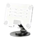 Suport de birou pentru tableta pliabil si 360 grade unghi reglabil transparent KP930 aluminiu acrilic