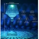 Lampa tip veioza mod tactil de schimbare a culorii control prin telecomanda 16 culori