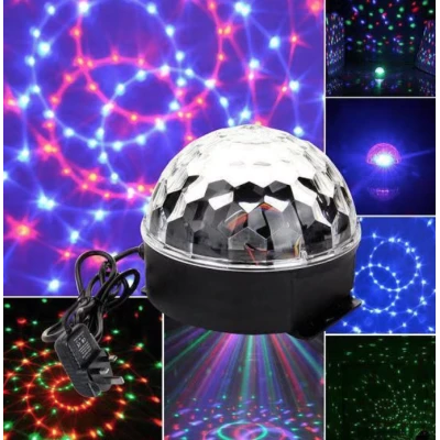Proiector Disco Led Magic Ball Light cu telecomanda si Redare Audio MP3 AH