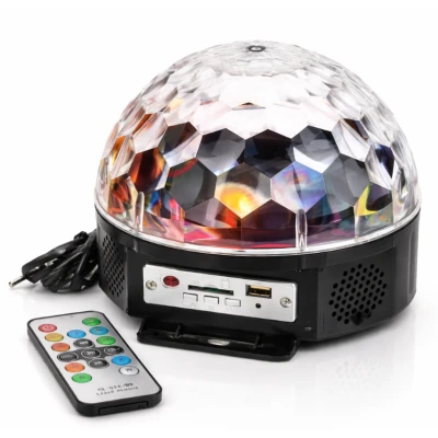 Proiector Disco Led Magic Ball Light cu telecomanda si Redare Audio MP3 AH
