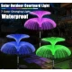 Set 2 Lampi solare MEDUZA lumina RGB rezistente IP65 fixare in sol 600mAh Multicolor