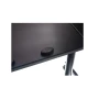 Masa pentru laptop cu roti neagra reglarea inaltimii unghiului blatului mesei inaltime maxima 80 cm