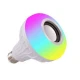 Bec Bluetooth colorat E27 cu sincronizare muzicala wireless cu control prin aplicatie