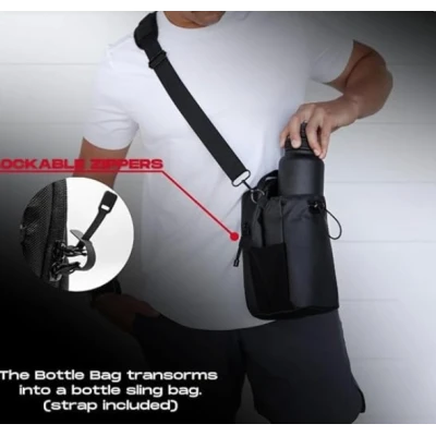 Ghiozdan fitness magnetic pentru sala de sport suport portabil pentru sticla de apa Unisex