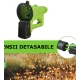 Suflanta de frunze electrica cu 2 acumulatori putere 3500W cu 12000 Rotatii pe minut