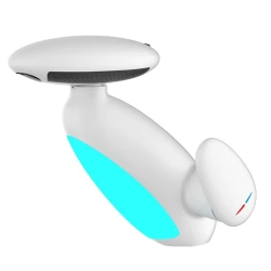 Baterie chiuveta baie premium ALB 4 tipuri de Jet cap retractabil Iluminare LED control inteligent al apei