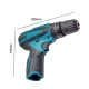 Trusa surubelnita electrica fara fir cu 2 acumulatori 12V cu 24 de accesorii incluse 2 viteze