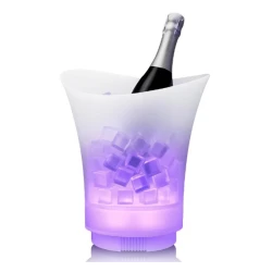 Frapiera LED cu boxa bluetooth Multicolor 7L