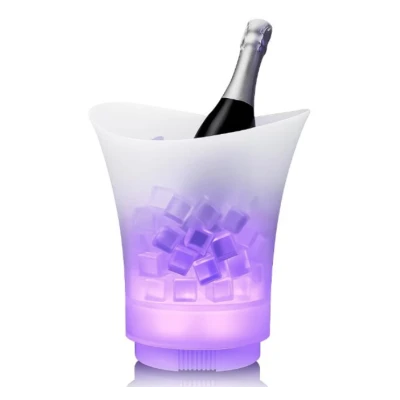 Frapiera LED cu boxa bluetooth Multicolor 7L