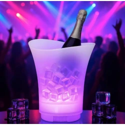 Frapiera LED cu boxa bluetooth Multicolor 7L