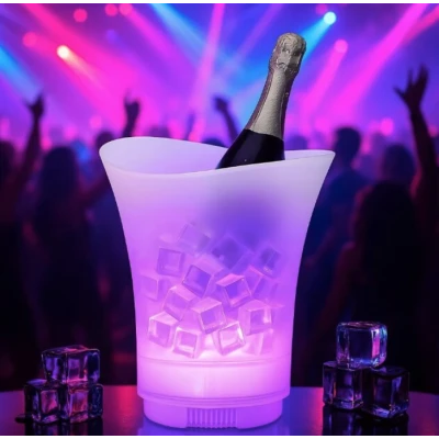 Frapiera LED cu boxa bluetooth Multicolor 7L