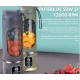 Blender portabil 450ml USB 12 lame inox 50W cu 18000 rpm afisaj LED