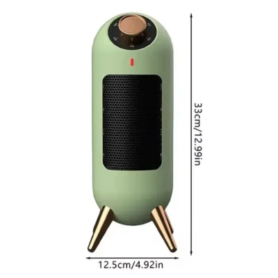 Incalzitor electric portabil 1200W cu incalzire ceramica si termostat inteligent