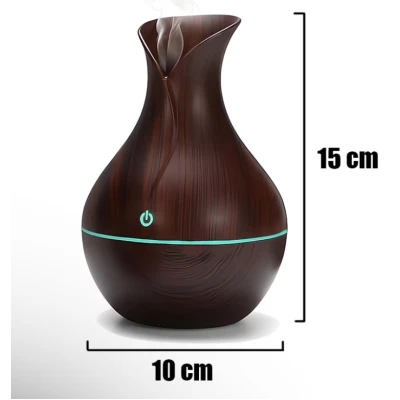 Umidificator si difuzor de aroma cu iluminare RGB capacitare 200ml alimentare USB MARO