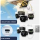 Camera de supraveghere exterior 4G tip 3 in 1 cu panou solar 3 lentile