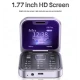 Mini telefon mobil pliabil cu clapa radio FM lista neagra vocala apelare rapida cu vibratii 2 cartele SIM ecran mic