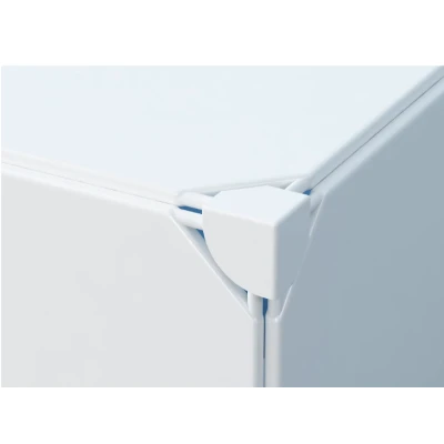 Dulap Modular pentru Pantofi cu Usi Transparente Impermeabil NEGRU