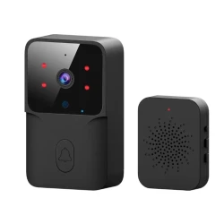 Sonerie wireless cu camera video rezolutie video HD 720p vedere nocturna microfon bidirectional control prin aplicatie distanta 50M