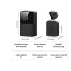 Sonerie wireless cu camera video rezolutie video HD 720p vedere nocturna microfon bidirectional control prin aplicatie distanta 50M