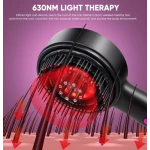 Perie pentru par cu tehnologie avansata BrushPro X6 aplicator de ser pentru scalp vibratii Infrarosu