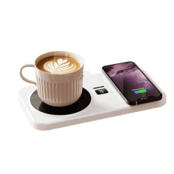 Suport de cana cu incalzire electrica si Incarcare Wireless control de temperatura smart