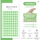 Patura de picnic dimensiune 100x150cm culoare VERDE cu carouri