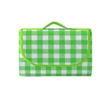 Patura de picnic dimensiune 100x150cm culoare VERDE cu carouri