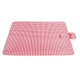 Patura de picnic dimensiune 100x150cm culoare ROSU cu carouri