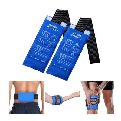 Compresa gel reutilizabila terapie cald/rece genunchi tratarea umflaturilor leziuni sportive