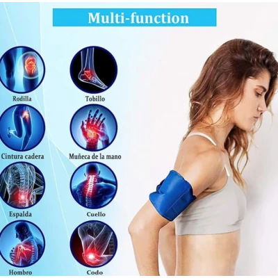 Compresa gel reutilizabila terapie cald/rece genunchi tratarea umflaturilor leziuni sportive