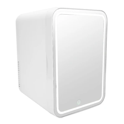 Mini Frigider pentru machiaj Cozevdnt capacitate 8L portabil cu oglinda