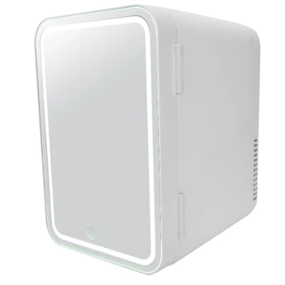 Mini Frigider pentru machiaj Cozevdnt capacitate 8L portabil cu oglinda