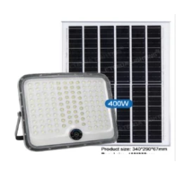 Proiector led cu incarcare solara 400W panou separat TV