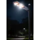 Lampa solara stradala putere 600W senzor miscare 8 casete portocalie